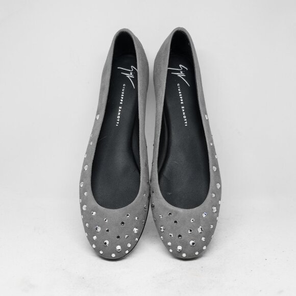 Giuseppe Zanotti Crystal Embellished Flats - Picture 5 of 8
